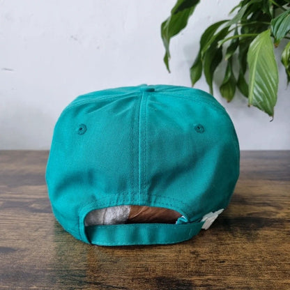 Vintage American Trucker Hat Snapback cap one size adjustable acco feeds green farming