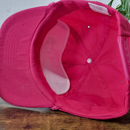 Vintage American Trucker Hat Snapback cap one size red Slates construction