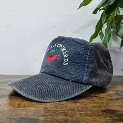 Vintage American Trucker Hat Snapback cap one size adjustable faded navy cherry bay