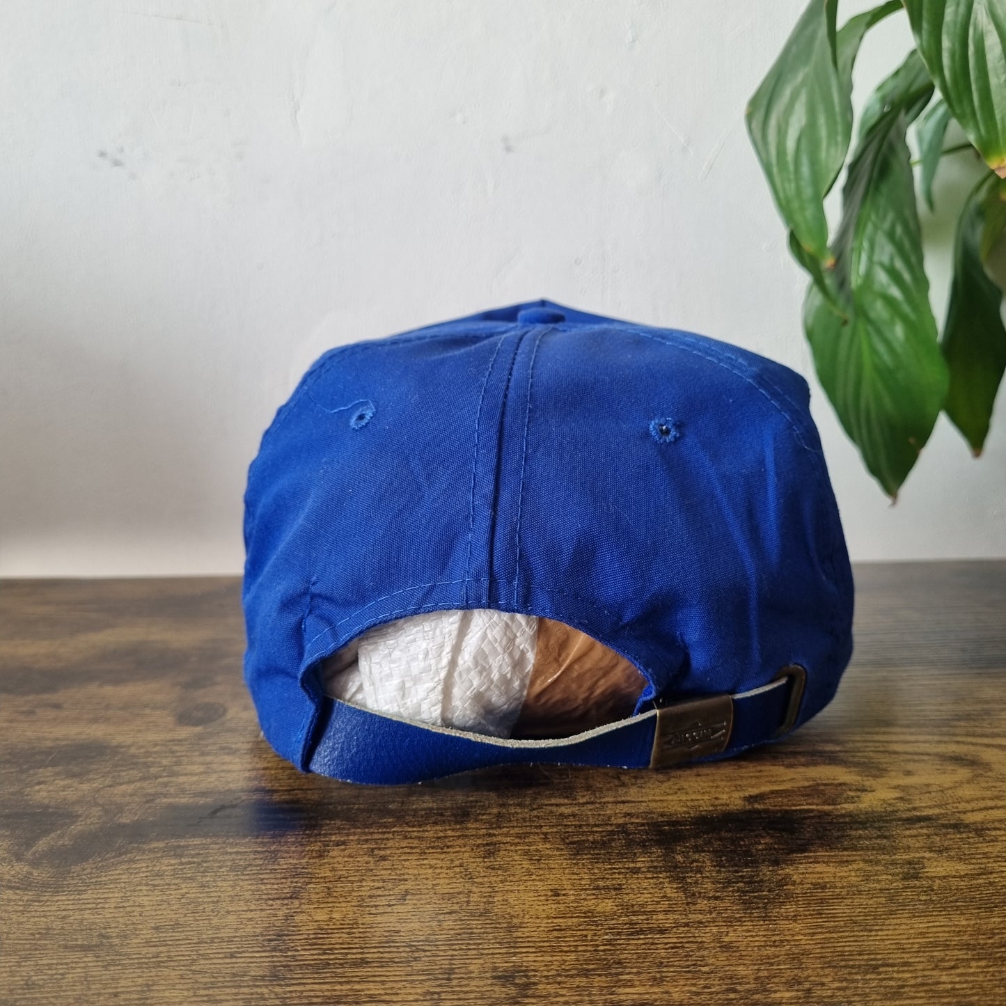 Vintage American Trucker Hat Snapback cap one size adjustable blue Simsmetal