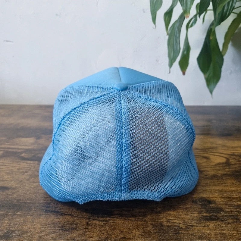 Vintage American Trucker Hat Snapback cap one size blue Home of the America's Cup San Diego