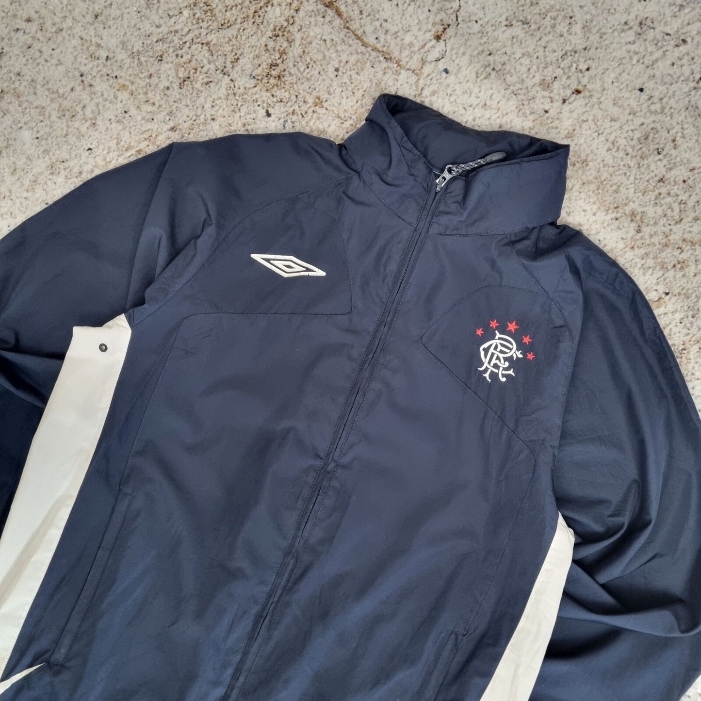 Umbro  GLASGOW RANGERS TRACKSUIT TRACK TOP JACKET VINAGE - Blue - Size S