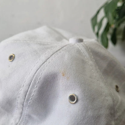 Vintage American Trucker Hat Snapback cap one size white Ingersoll-Rand Genuine Parts