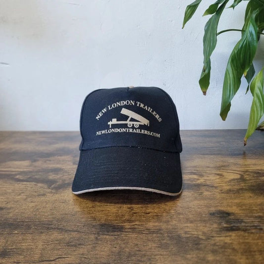 Vintage American Baseball Hat Snapback cap one size adjustable black trailers work