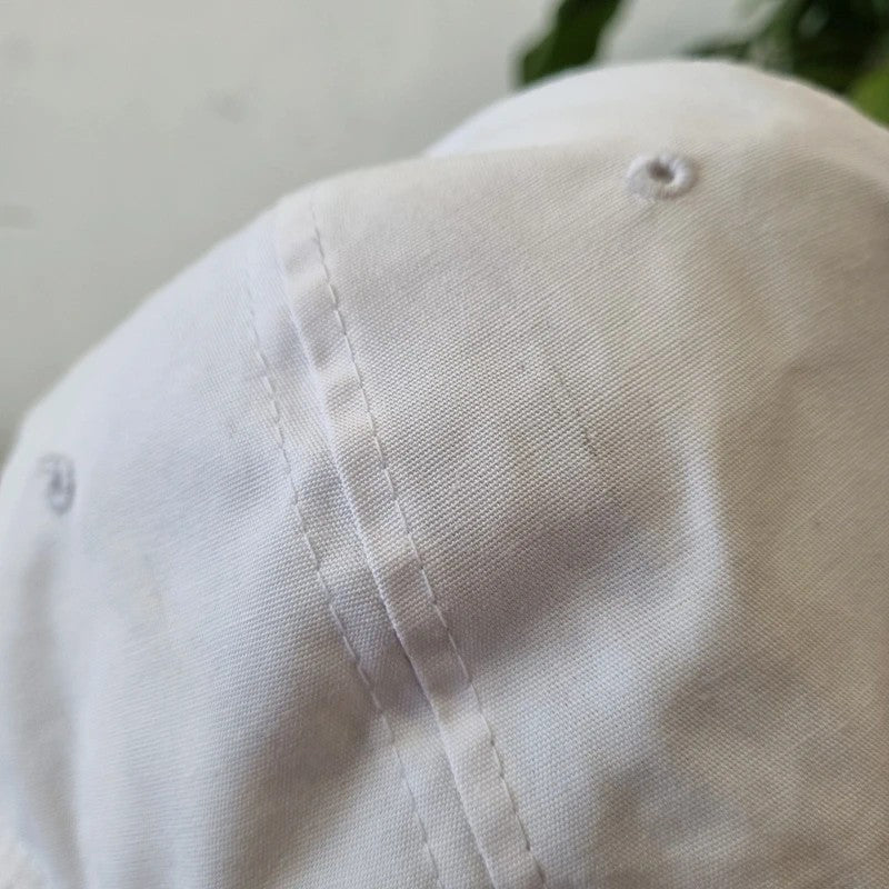 Vintage American Trucker Hat Snapback cap one size adjustable white Avma