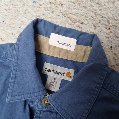 Carhartt WORK WEAR SHIRT SHORT SLEEVE - Blue - Size S