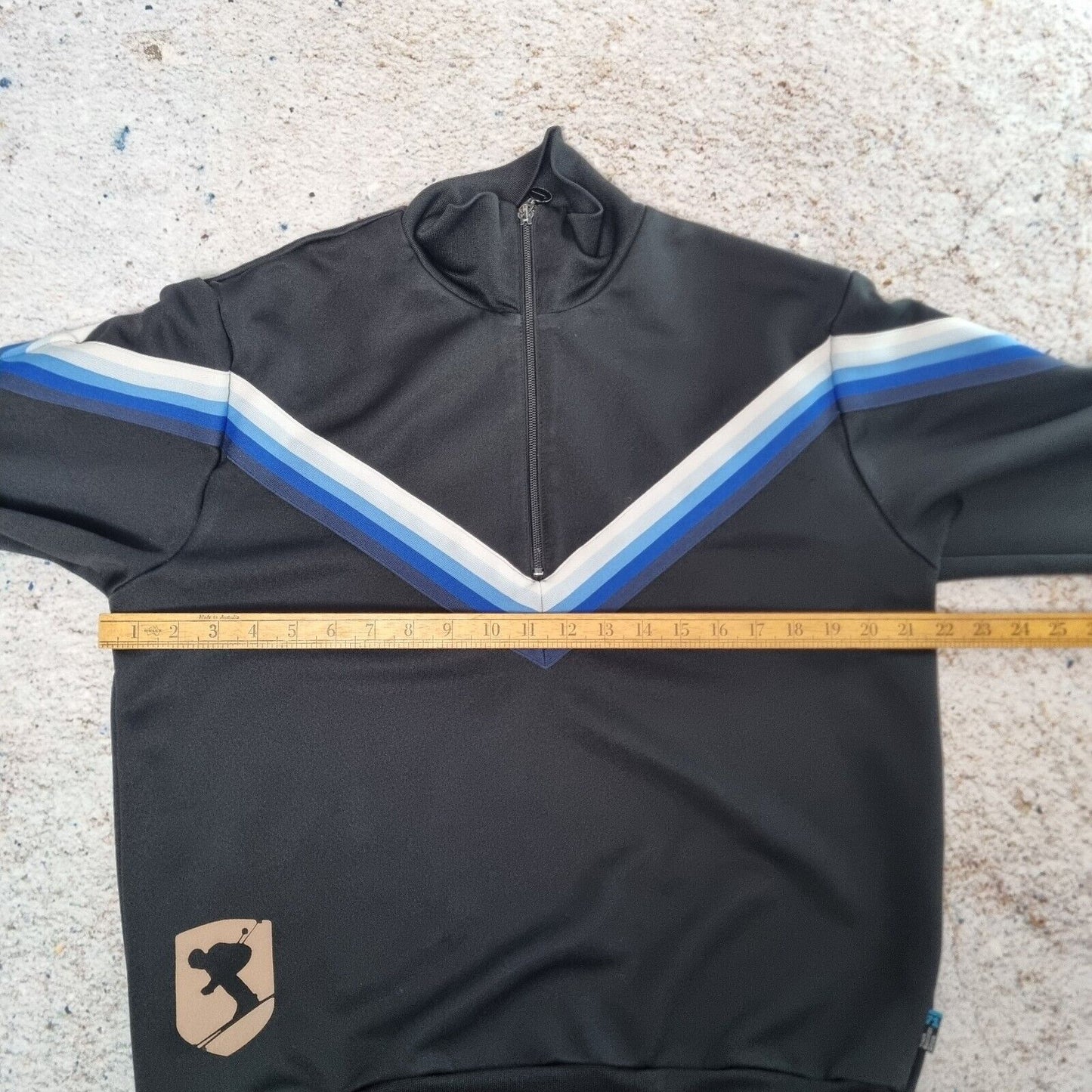 Vintage Nike 1/4 Zip Jumper Mens Large Black Pullover Sweater