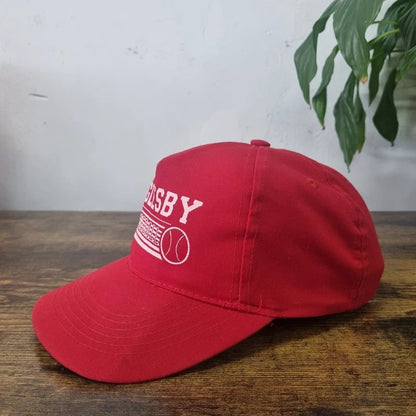 Vintage American Kids Baseball Hat Snapback cap one size red oglsby