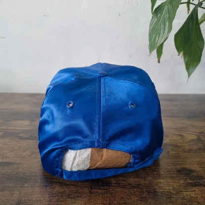 Vintage American Trucker Hat Snapback cap one size adjustable blue Panama city beach