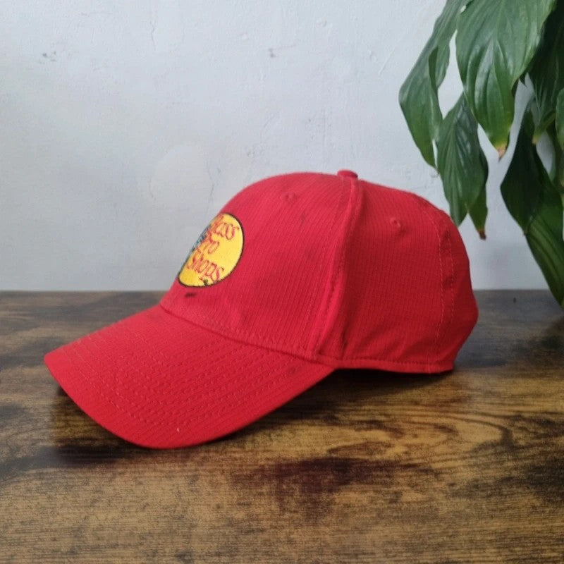 Bass Pro Shop Baseball Hat Snapback cap one size adjustable red