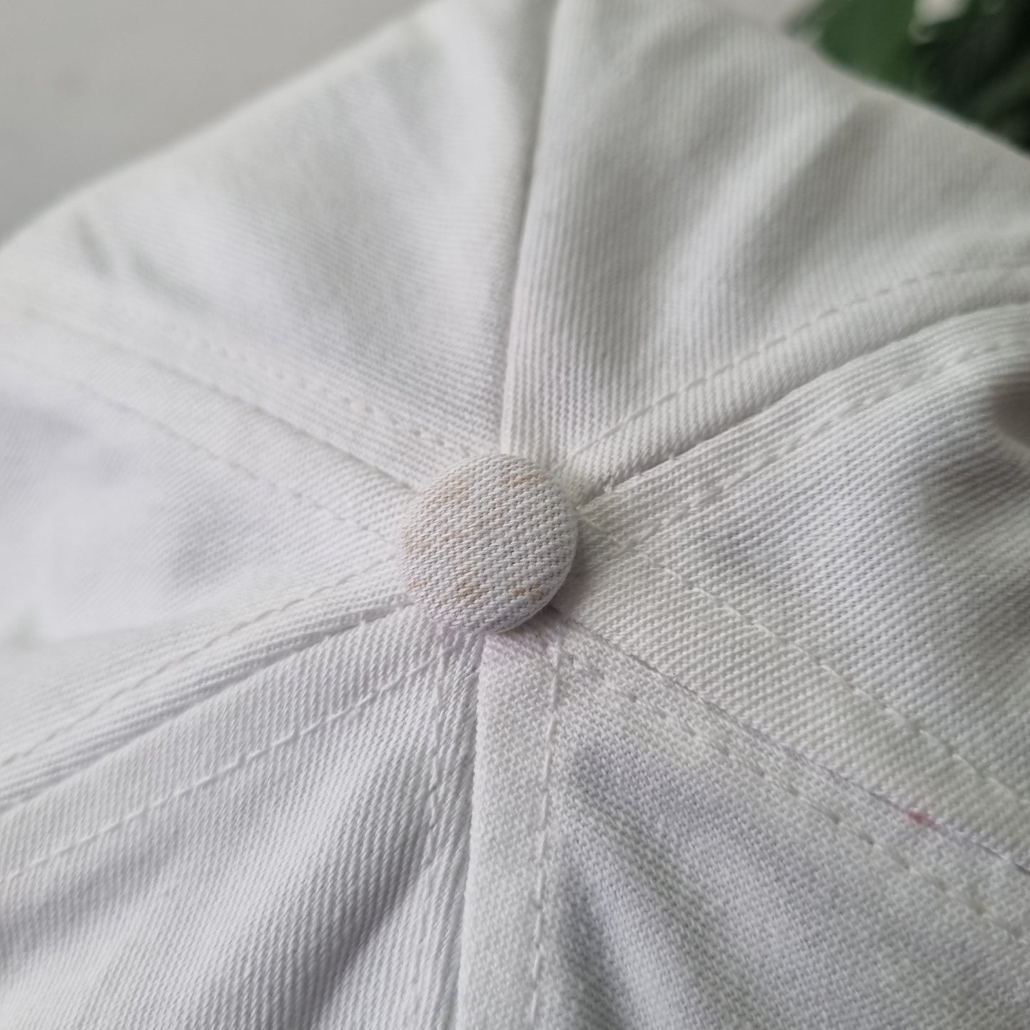 Vintage American Trucker Hat Snapback cap one size adjustable white Atlas Powder
