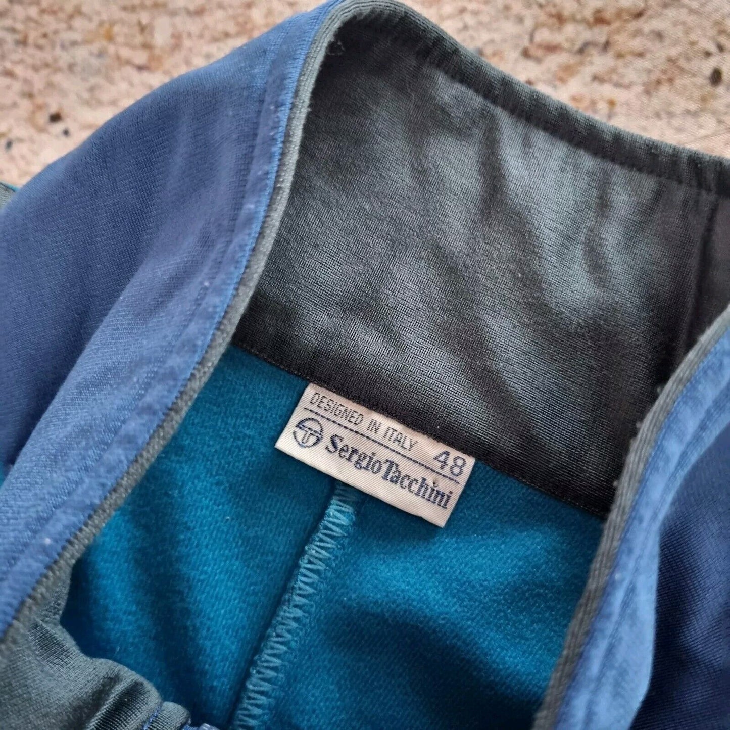 Sergio Tacchini Vintage Track Top Jacket - Size 48 / Medium