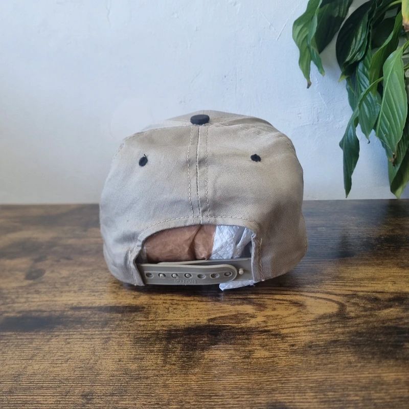 Vintage American baseball Hat Snapback cap one size adjustable khaki black agronomy centre