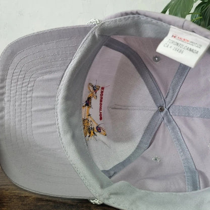 Vintage American Trucker Hat Snapback cap one size adjustable grey Ww2 aircraft plane Bolingbroke