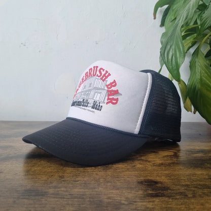 Vintage American Trucker Hat Snapback cap one size adjustable sagebush bar