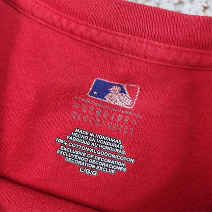 MLB T-SHIRT TEXAS RANGERS MLB USA TOP TEE  - Red - Size L