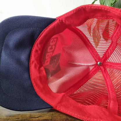 Vintage American Trucker Hat Snapback cap one size adjustable red Pace america