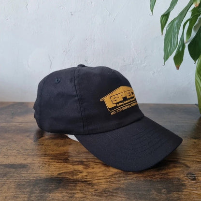 Vintage American Baseball Hat Snapback cap one size adjustable black SPEC Building Materials