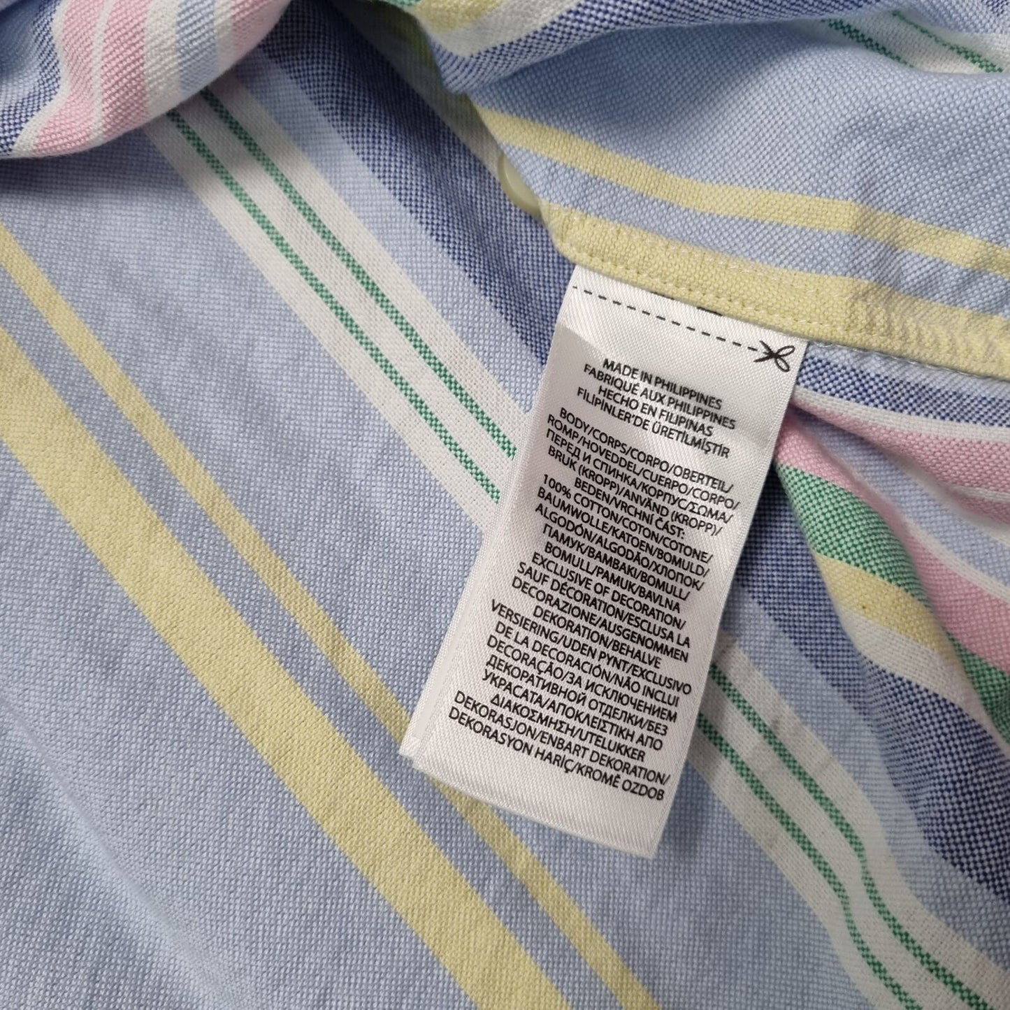 Ralph Lauren OXFORD SHIRT CLASSIC FIT STRIPED - Multicolour - Size S