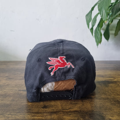 Vintage American Baseball Hat Snapback cap one size adjustable black Mobile 1 oi