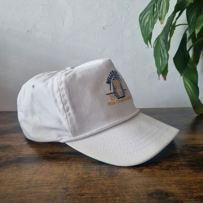 Vintage American Trucker Hat Snapback cap one size adjustable white PGA Chanpionship 92 golf
