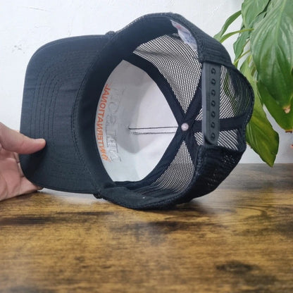 Vintage American Baseball Hat Snapback cap one size adjustable black nelson international