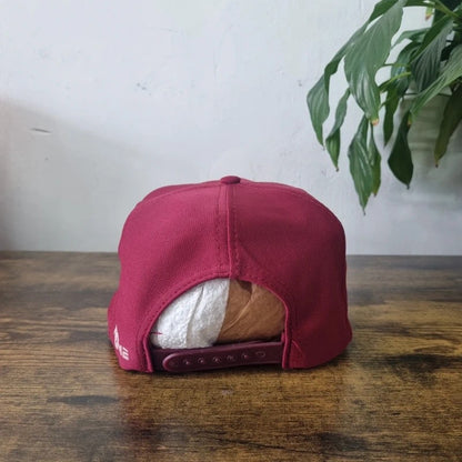Vintage American Baseball Hat Snapback cap one size adjustable burgundy Redskins nfl