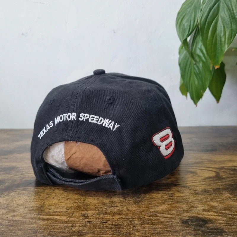 Vintage American Baseball Hat Snapback cap one size adjustable black tracker boats