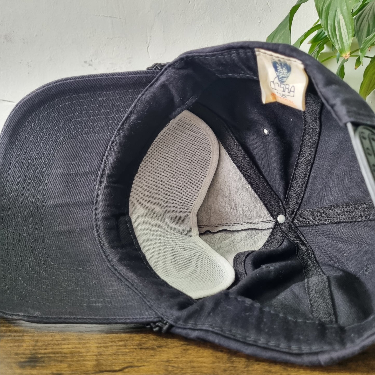 Vintage American Trucker Hat Snapback cap one size adjustable black Hol Mac