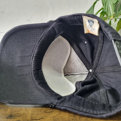 Vintage American Trucker Hat Snapback cap one size adjustable black Hol Mac