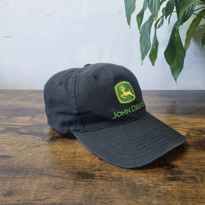 John Deere Baseball Hat Snapback cap one size adjustable black