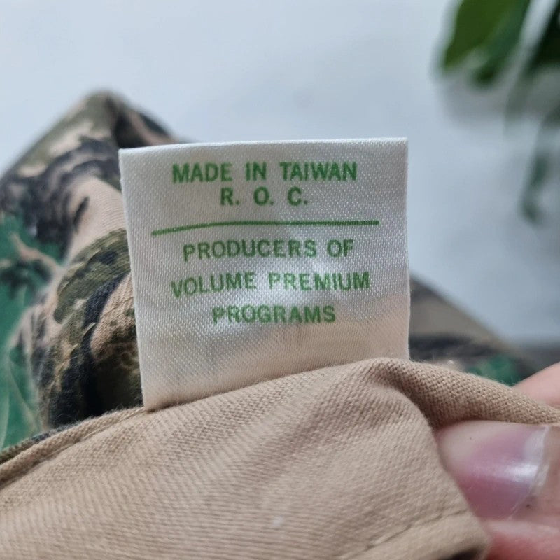 Vintage American Baseball Hat Snapback cap one size adjustable khaki realtree camo elect Richard ned