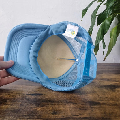 Vintage American Trucker Hat Kawai snapback hat one size adjustable 90s Surf y2k