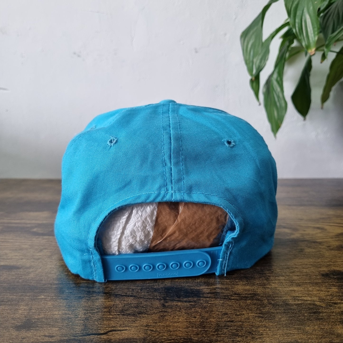 Vintage American Baseball Hat Snapback cap one size blue lepley construction