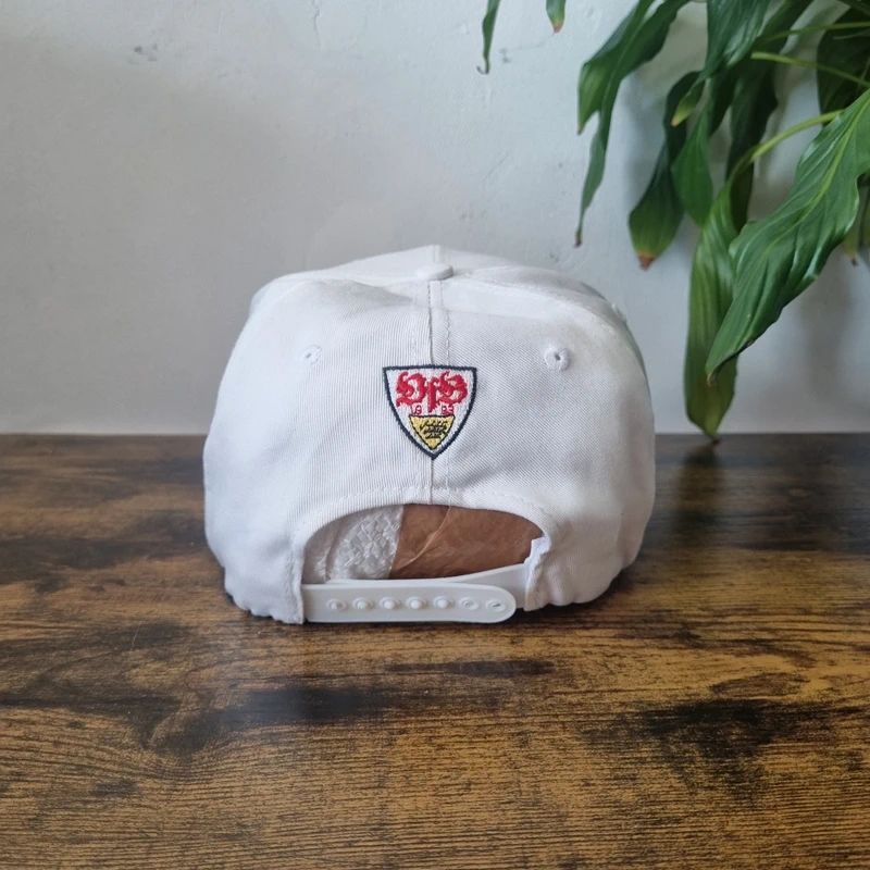 Vintage VFB Stuttgart Baseball Hat Snapback cap one size adjustable white football bundesliga