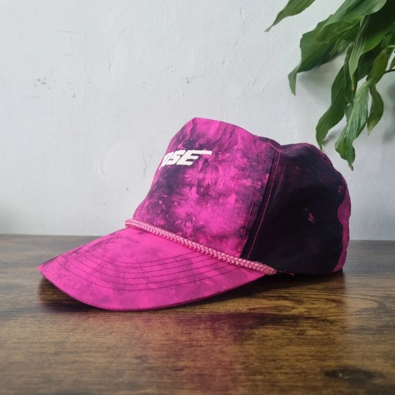 Vintage American Trucker Hat Snapback cap one size adjustable Bose sound system pink