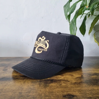 Vintage American Trucker Hat Snapback cap one size adjustable black Mel Tillis Theater