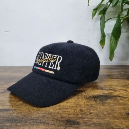Vintage snow mania 81 baseball sherpa Hat Snapback cap one size adjustable black