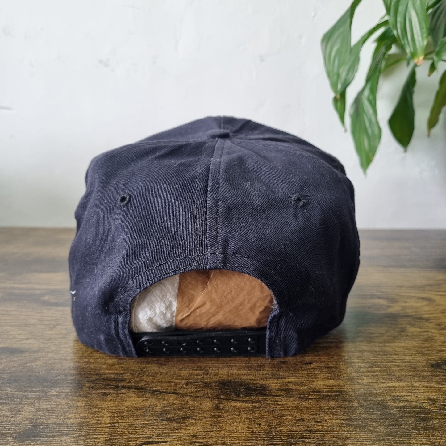 Vintage American Trucker Hat Snapback cap one size adjustable black Hol Mac