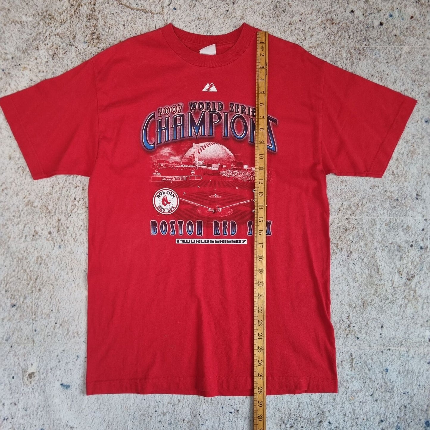 AAA T-SHIRT BOSTON RED SOX 2007 MLB TOP TEE  - Red - Size M
