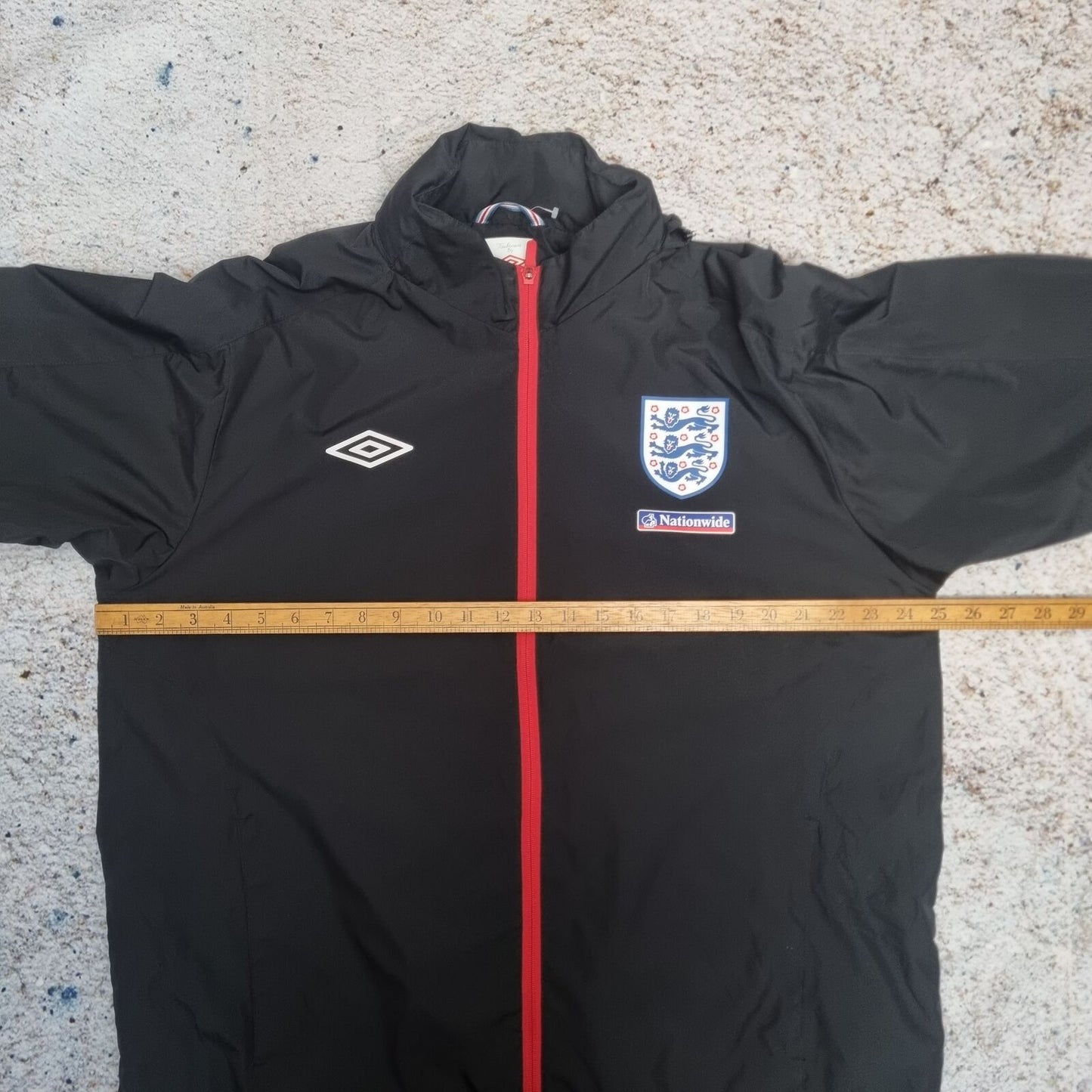 Umbro ENGLAND TRACK JACKET NATIONWIDE 2012  - Black - Size XL