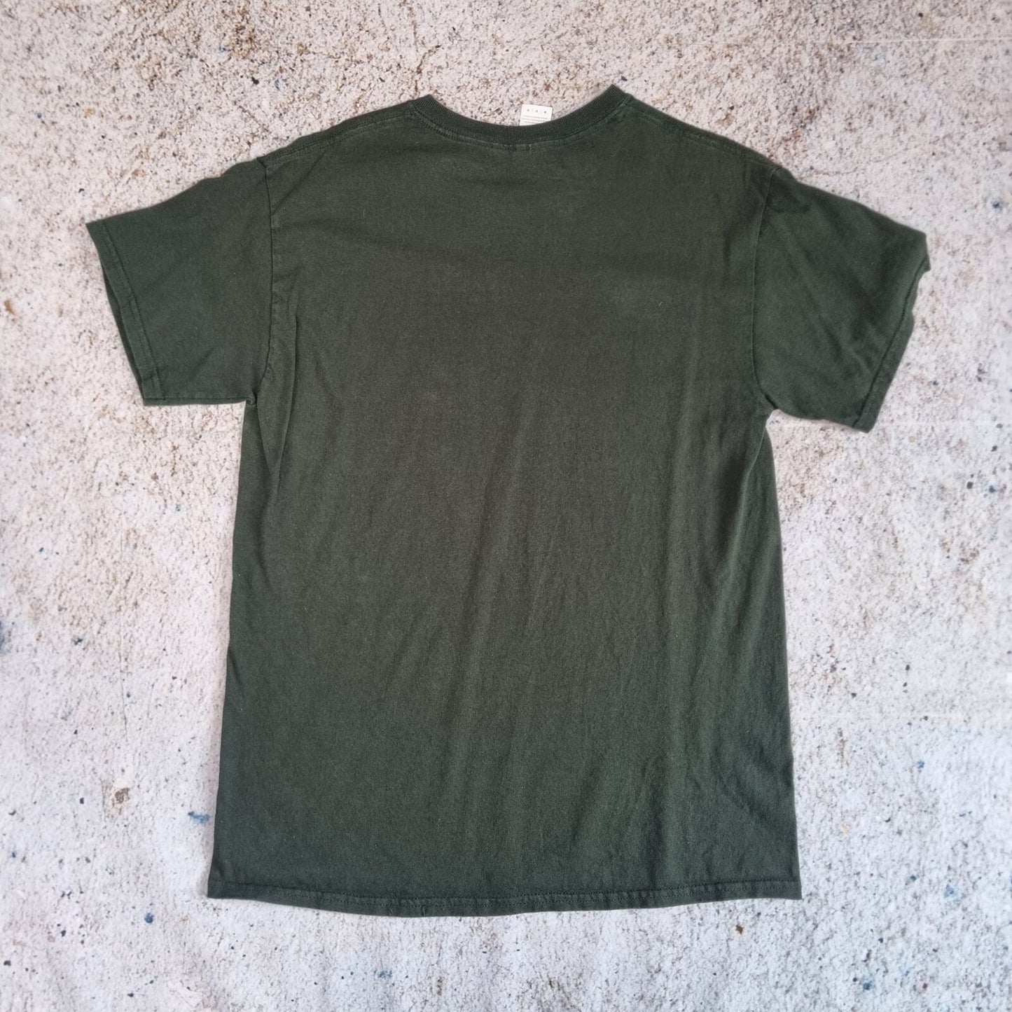 Gildan T-SHIRT WARRIORS FASTPITCH COLLEGE USA SPELLOUT - Green - Size M