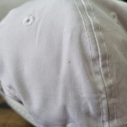 Vintage American Trucker Hat Snapback cap one size adjustable white Crown Royal whisky 90s