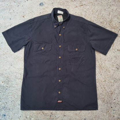 Dickies SHIRT WORK WEAR OUTDOORS UTILITY SHORT SLEEVE - Blue - Size M