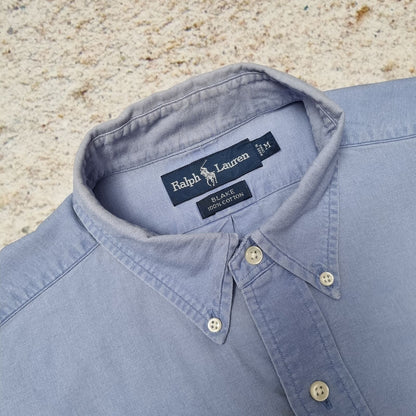 Ralph Lauren WORK WEAR SHIRT SHORT SLEEVE - Blue - Size M
