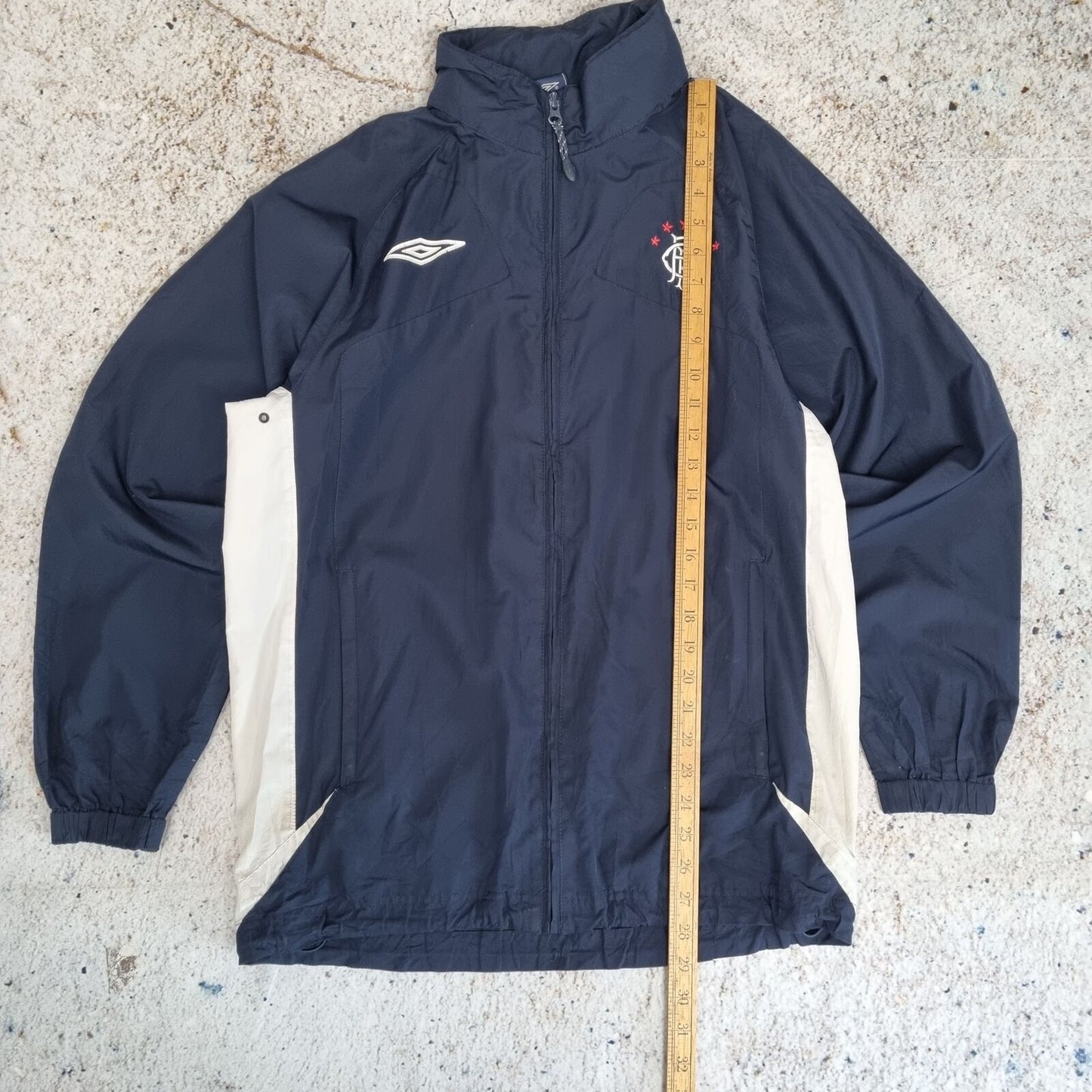Umbro  GLASGOW RANGERS TRACKSUIT TRACK TOP JACKET VINAGE - Blue - Size S