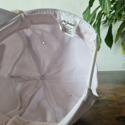 Vintage American Trucker Hat Snapback cap one size adjustable white power centre