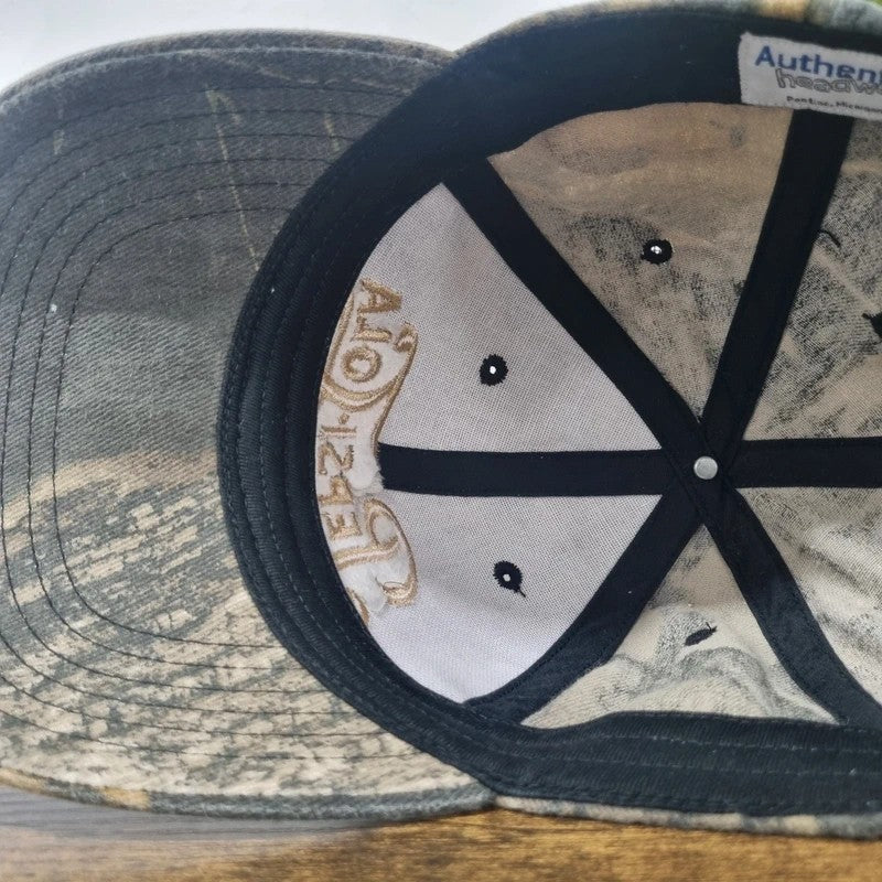 Vintage American Baseball Hat Snapback cap one size adjustable realtree camo Pesi Cola