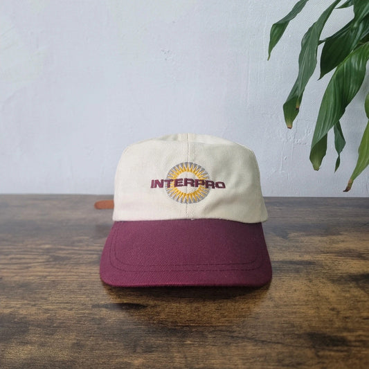 Vintage American baseball Hat Snapback cap one size adjustable red holter lake