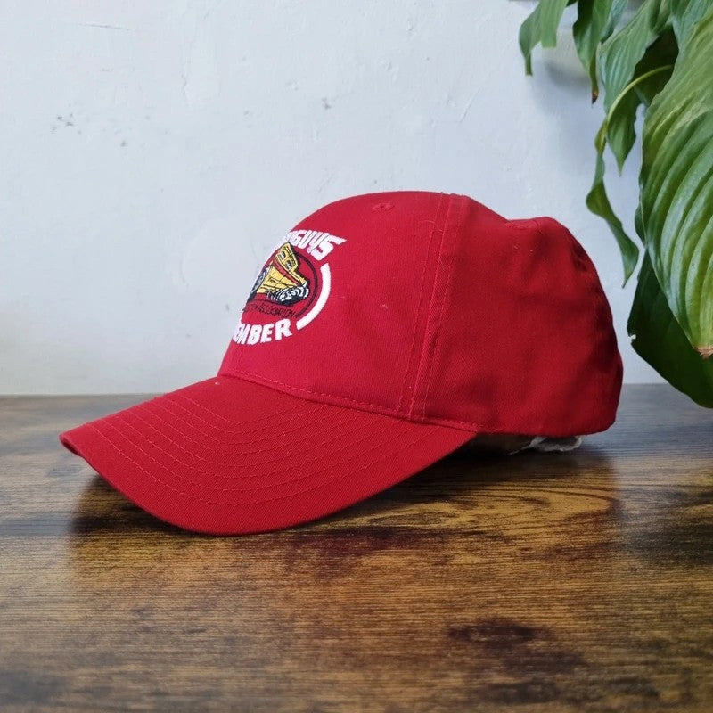 Vintage American Baseball Hat Snapback cap one size red good guys member car
